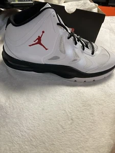 Jordan Play In These II Size 13 White/Varsity Red-Black New - Picture 1 of 19