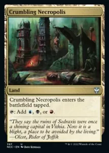 MTG - CRUMBLING NECROPOLIS - New Capenna Commander (U) - Picture 1 of 1