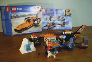LEGO 60178 & 60191 LEGO CITY SETS, SPEED RECORD CAR & ARTIC EXPLORATION TEAM - Picture 1 of 7