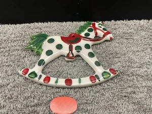 Gail Pittman/ Vintage/ Rocking Horse Green Dots/ Mint - Picture 1 of 4
