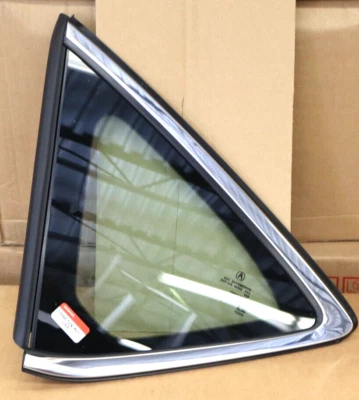 NEW OEM 21-23 ACURA TLX REAR LEFT DRIVER SIDE QUARTER WINDOW GLASS 73550-TGV-A01 - Image 1 of 4