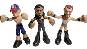 WWE Flextreme 4" Bendable Figures John Cena Finn Balor Roman Reigns 2019 Mattel - Bild 1 von 5