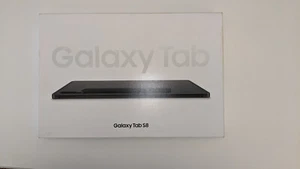 SAMSUNG Galaxy Tab S8 11” 128GB, S Pen, WiFi 6E, Graphite, Android 13, OneUI 5.1 - Picture 1 of 12