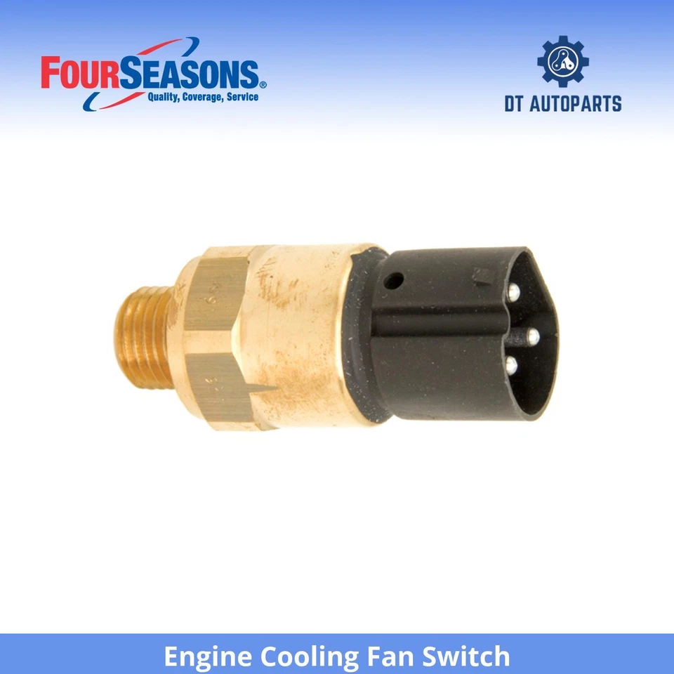 For 1991-1997 BMW 318is Engine Cooling Fan Switch 4 Seasons 1992 1993 1994 1995 - Image 1 of 4
