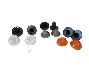 2 FANALI POSIZIONE/FRECCE FIAT 500 EPOCA BASE IN PLASTICA CON CAPPUCCIO IN GOMMA - Bild 1 von 10