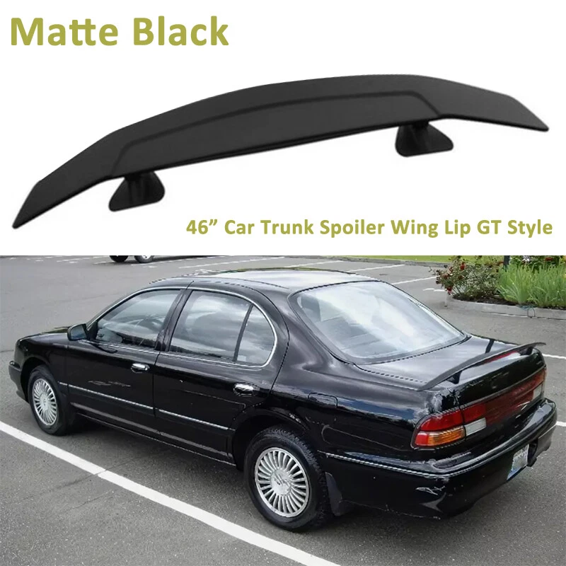 46" Car Matte Black Rear Trunk GT-Style Spoiler Racing For Infiniti I30 I35 - Image 1 of 4