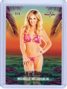 2025 BENCHWARMER GIRLS OF SUMMER MICHELLE MCLAUGHLIN CARTA BASE # 5/5 - Foto 1 di 1