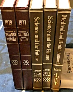 Yearbook Of Science And The Future by Encyclopedia Britannica 5 volumes - Picture 1 of 2