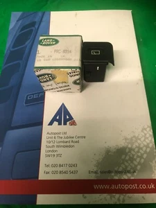 Land Rover Discovery 1 interruptor empuje lavado trasero PRC8394 - Imagen 1 de 2