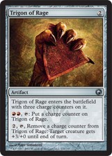 MTG magic cards 2x x2 Light Play, English Trigon of Rage Scars of Mirrodin