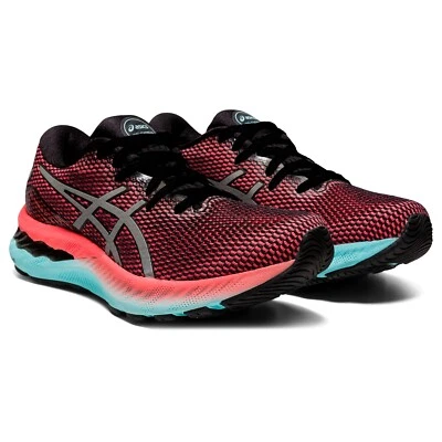 ASICS Women's Gel-Nimbus 23 Lite-Show Running Shoe, Black/Pure Silver - Image 1 of 4