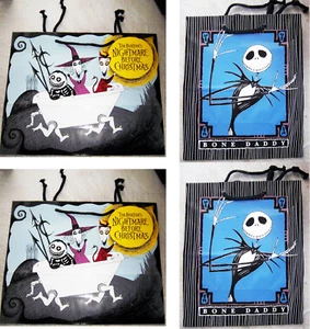 2x2 dif Vintage Original Release 1993 NBC Nightmare Before Christmas Gift Bags - Picture 1 of 3
