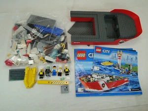 Lego City 60109 Stadtfeuerwehrboot komplett mit Anleitung OBA - Bild 1 von 11