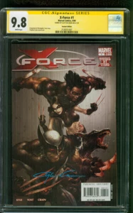 X Force 1 CGC 9.8 SS Crain Bloody Variant X 23 X Men Movie 4/08 - Bild 1 von 4