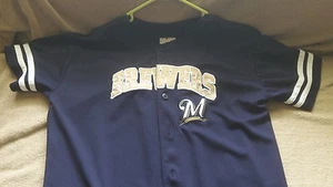 Milwaukee Brewers Authentic Jersey18-20 & 1 Brewers Dri Fit Authentic M/M T-NWOT - Bild 1 von 11