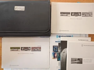 2015 15 LINCOLN MKZ OWNER'S MANUAL SET BOOK FREE SHIPPING  - Picture 1 of 1