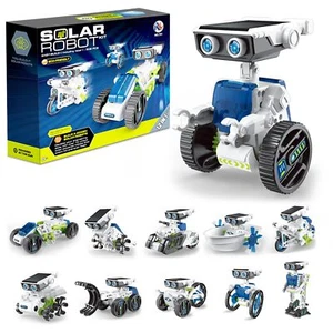 Pakoo 12-in-1 Solar Robot Kit for Kids 8-12 STEM Projects for Kids DIY Buildi... - Picture 1 of 8
