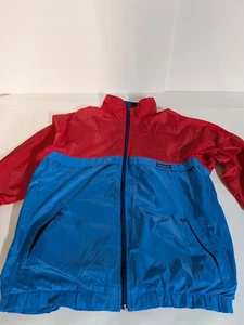 Vintage Patagonia Blue Red Windbreaker Jacket size Medium - Picture 1 of 10