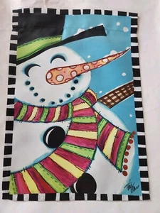 Bandiera da giardino Jack Frost 12” X 18” doppia faccia - Foto 1 di 1