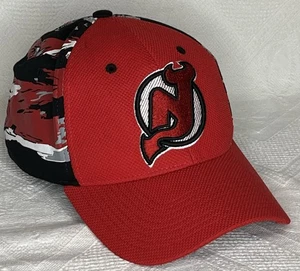 New Jersey Devils Cap XL by Zephyr Red Tiger Camo Official Licensed Product - Picture 1 of 7