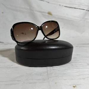 Occhiali da sole Michael Kors Bella M2790 montatura tartaruga lenti sfumate marrone con custodia - Foto 1 di 8