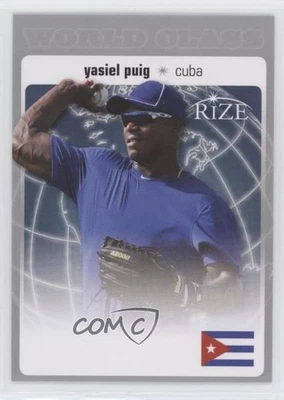 Leaf Rize Draft World Class 2012 Yasiel Puig #WC-16 Foto 1 de 2