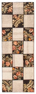 Vintage Hand Woven Kilim Rug 2'7" x 7'4" Traditional Wool Carpet - Picture 1 of 9