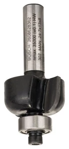 Bosch Fresa a gola cava, 8 mm, R1 6 mm, D 24,7 mm, L 12,7 mm, G 53 mm - Foto 1 di 1