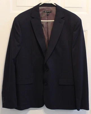 Blazer para hombre INC International Concepts talla 40XL azul chaqueta de 2 botones calce ajustado Foto 1 de 4