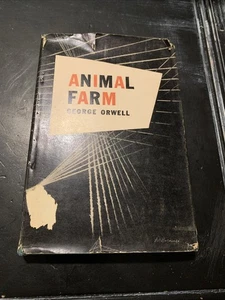Animal Farm by George Orwell 1946 1st Edition BCE Hardcover Dust Jacket - Imagen 1 de 19