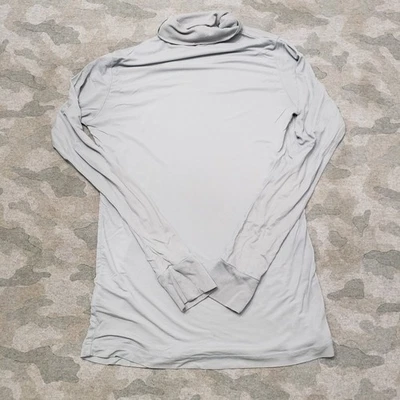 Sudadera deportiva de seda para mujer grande azul pulóver manga larga Foto 1 de 4