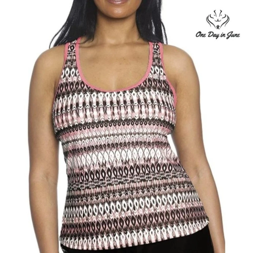 ZeroXposure Teardrop XO Racerback Bikini Top Size 8 - Imagem 1 de 3