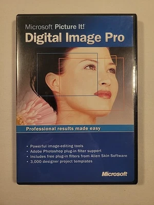 Microsoft Digital Image Pro Version 7.0 7 Microsoft Picture It! Software - Image 1 of 2