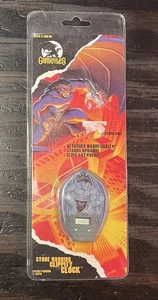 Vintage Disney Gargoyles Goliath Stone Warrior Clippity Clip Clock Cartoon - Picture 1 of 3