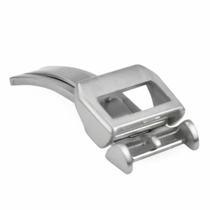 18MM DEPLOYMENT STRAP BAND BUCKLE FOLDING CLASP STAINLESS FOR IWC PILOT BRUSH TQ - Picture 1 of 4