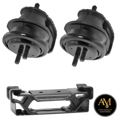 Soportes de motor y montaje de transmisión 3 piezas para Suzuki Grand Vitara 08-06 V6-2,7 L Foto 1 de 4