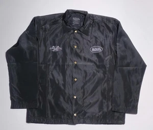 Von Dutch Suryanation Jacket Men’s Size Large Lightweight Button Up Black - Picture 1 of 9