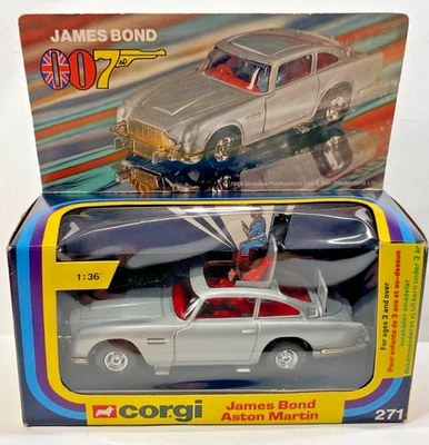 Corgi James Bond 007 Aston Martin DB5 1979 nuevo en caja escala 1:36 Foto 1 de 4