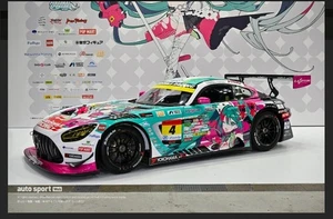 Miniature Decal Mercedes AMG GT3 EVO Team Good Smile Super GT 2025 Hatsune Mik - Picture 1 of 4