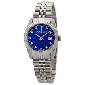Mathey-Tissot Mathey III Quartz Crystal Blue Dial Ladies Watch D810ABU - Picture 1 of 3