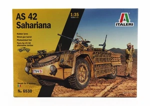 1/35 ITALERI - FIAT - SAHARIANA AS42 CAMIONETTA TANK MILITARY ITALY 1942 IT6530 - Foto 1 di 1