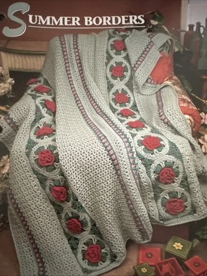 CROCHET Annie’s Afghan Quilt Club ~ “Sumner Borders” ~ PATTERN ~ - Image 1 of 2
