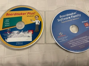 Boardmaker Plus V 6 Windows Cd Software Autism Pecs SLP AAC Picture Schedules - Picture 1 of 6