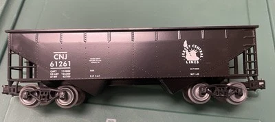 Weaver O Scale Central New Jersey Lines RR Ultra Line Coal Hopper Car-1992 - Image 1 of 4