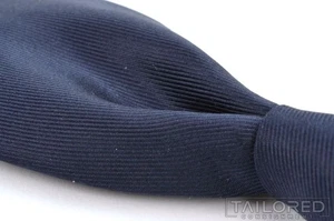 NWT - KAMAKURA MAKER'S SHIRT Solid Blue 100% Silk Mens Luxury Tie - 3.00" - Picture 1 of 5