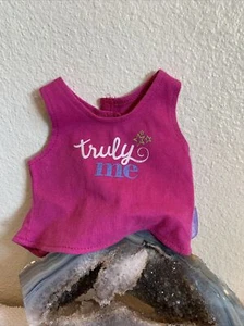 American Girl 18" Doll Retired Outfit Tank Top Sleeveless T Shirt ONLY - Picture 1 of 4