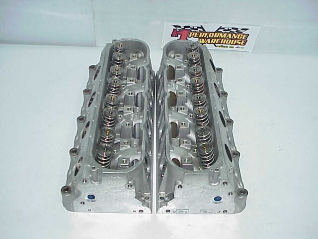 GM 6.0L LS3 L92 LQ4 Cylinder Heads, EQ Hybrid Performance New