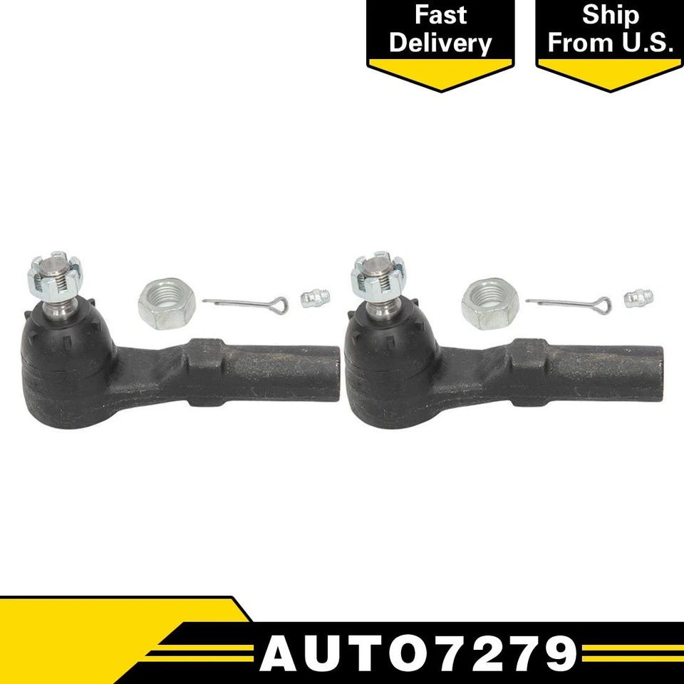 Extremo exterior de 2 barras de dirección para Dodge Dakota 1992 1993 1994 1995 1996 Foto 1 de 4