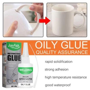 30g/50g Welding High-Strength Oily Glue - Uniglue Universal Super Glue Fast - Picture 1 of 14