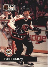 1991-92 (HKY) Pro Set #312 Paul Coffey AS